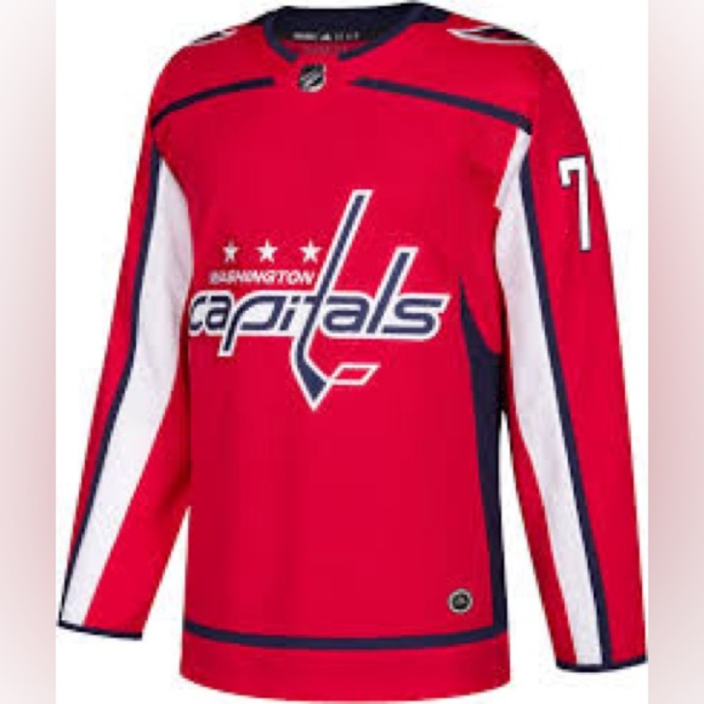 SOLD Reebok Washington Capitals NHL Hockey OSHIE Red Jersey Size 46